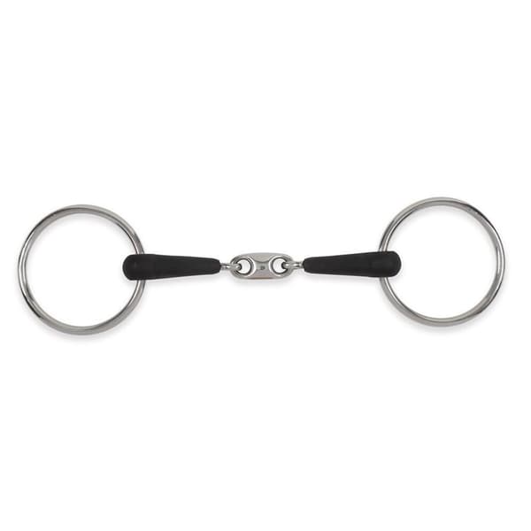 Equirubber Equikind+ Peanut Link Horse Loose Ring Snaffle Bit