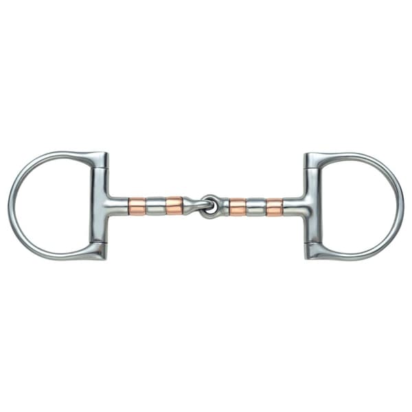 Shires Mouth Dee Jointed Horse Bit Silver 5.5in