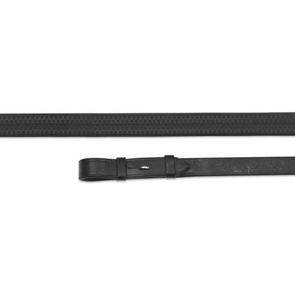 Aviemore Nylon Insert Leather Horse Rubber Reins