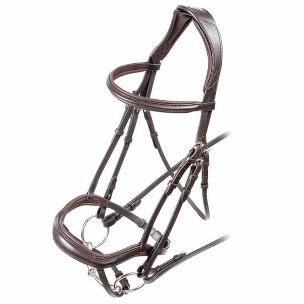 Velociti Ergonomic Leather Horse Bridle
