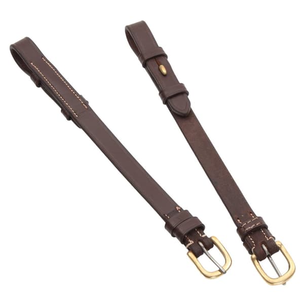 Salisbury Leather Horse Bridle Cheeks