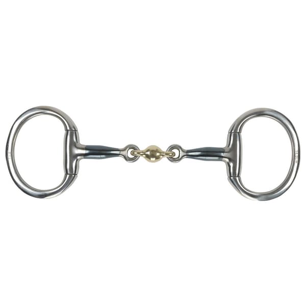 Shires Sweet Iron Lozenge Horse Eggbutt Snaffle Bit