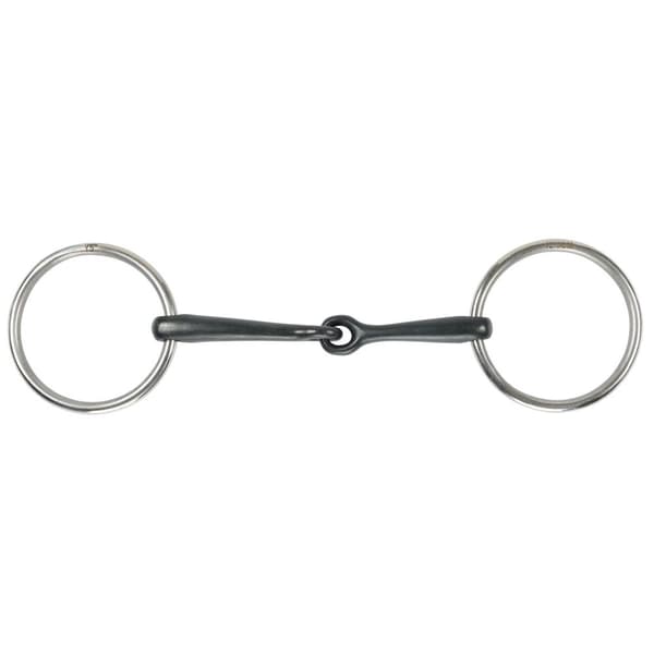 Shires Sweet Iron Jointed Horse Loose Ring Snaffle Bit