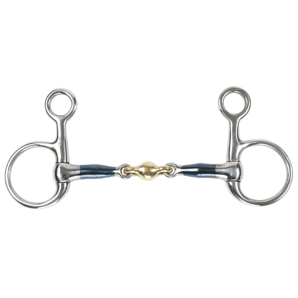 Shires Sweet Iron Lozenge Häst Hängande kind Snaffle Bit