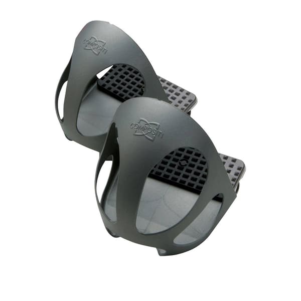 Compositi Unisex Adult Matrix Horse Stirrup Treads Black One Size