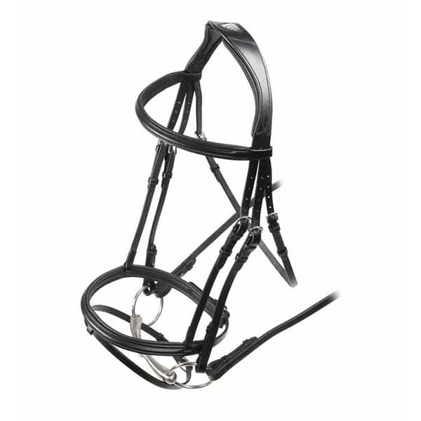 Velociti Raised Flash Leather Horse Bridle