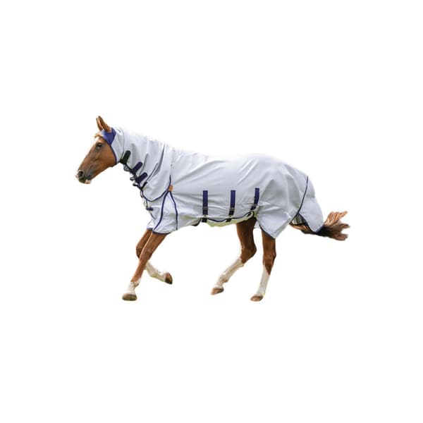 Shires Highlander Plus Combo Neck Sun Protective Horse Fly Rug