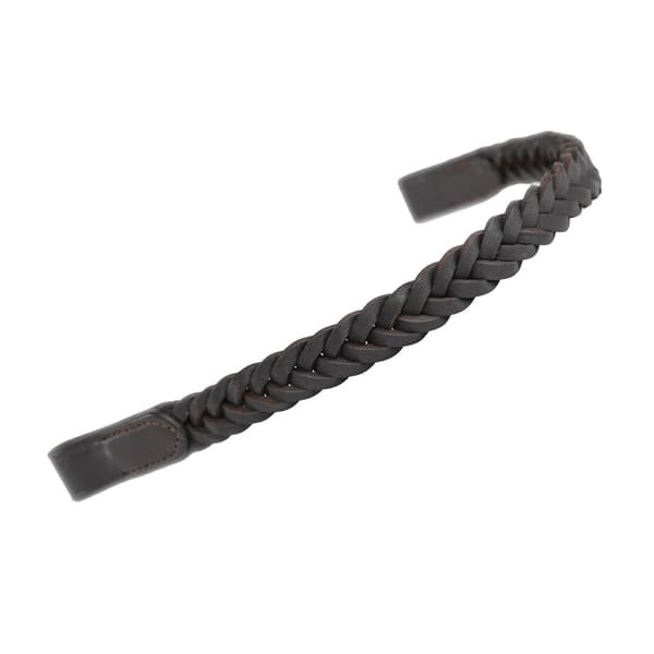 Aviemore Leather Braided Horse Browband