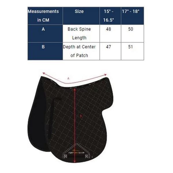 Performance Air Motion Pro Horse Numnah