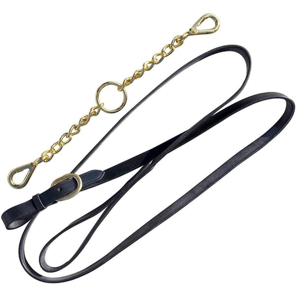 Blenheim Leather Horse Lead Rein Black One Size