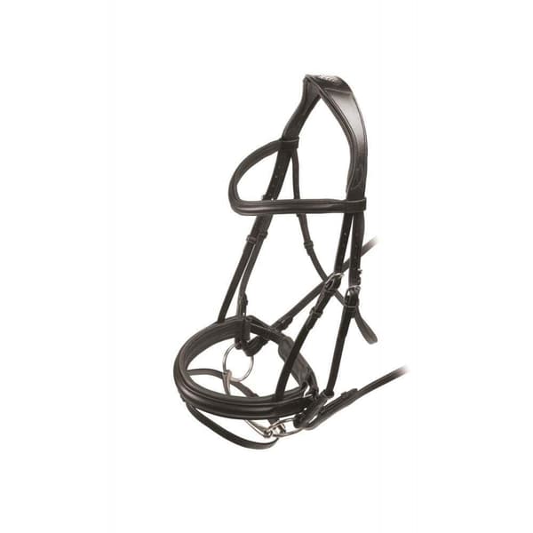Velociti Leather Horse Dressage Bridle