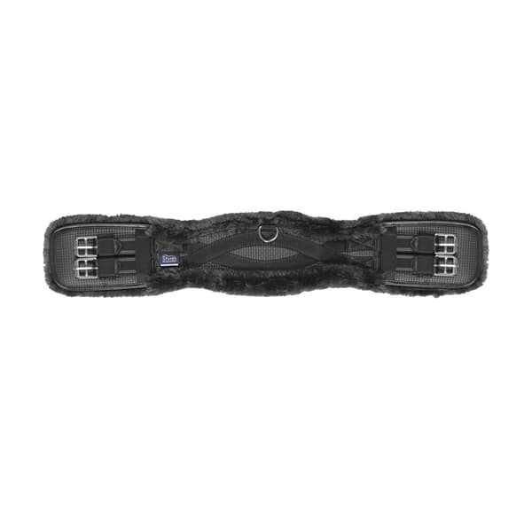 Shires Performance SupaFleece Dressage Girth til heste Black 22in
