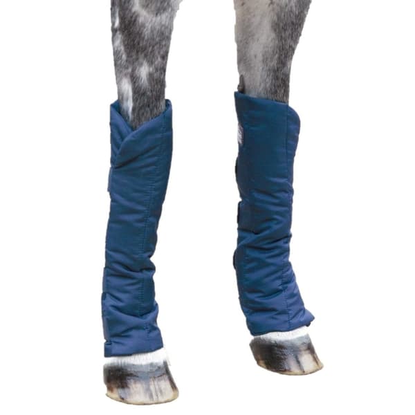 Shires Sure Economy Horse Travelling Boots (Pack of 4) Navy Pony
