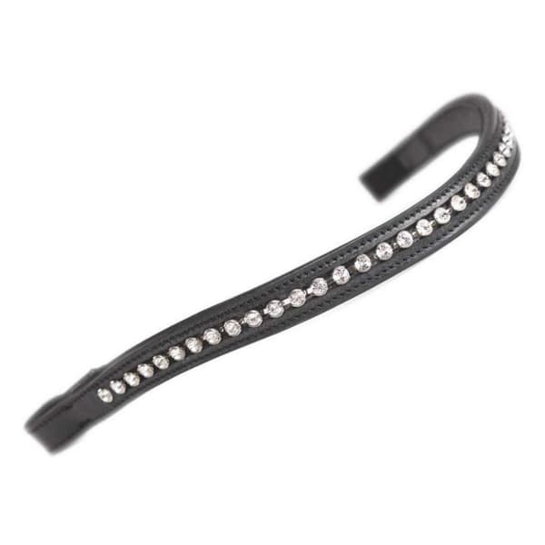 Aviemore Leather Horse Diamante Browband