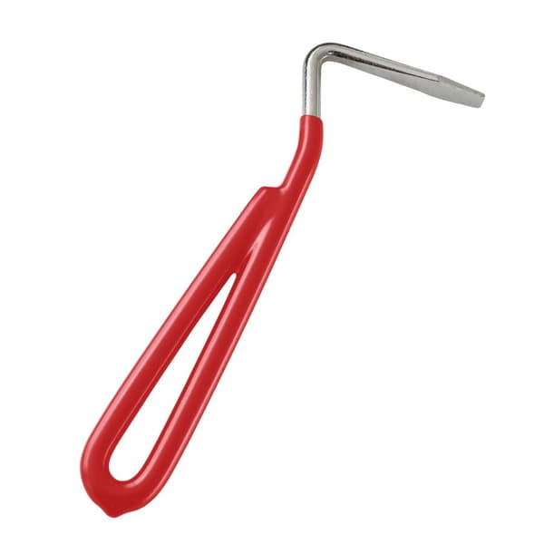 Bitz Metal Horse Hoof Pick Red One Size