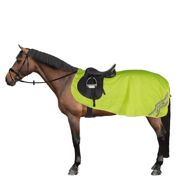 Equi-Flector Mesh Reflective Horse Exercise Sheet Yellow 4´ 9"
