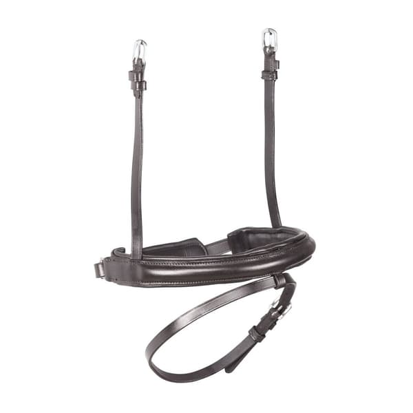 Velociti Leather Dressage Horse Flash Noseband Havana Cob
