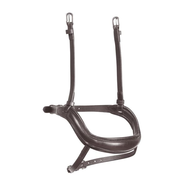 Velociti Ergonomic Leather Horse Flash Noseband