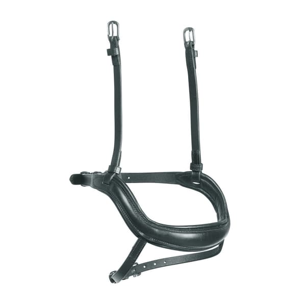Velociti Ergonomic Leather Horse Flash Noseband