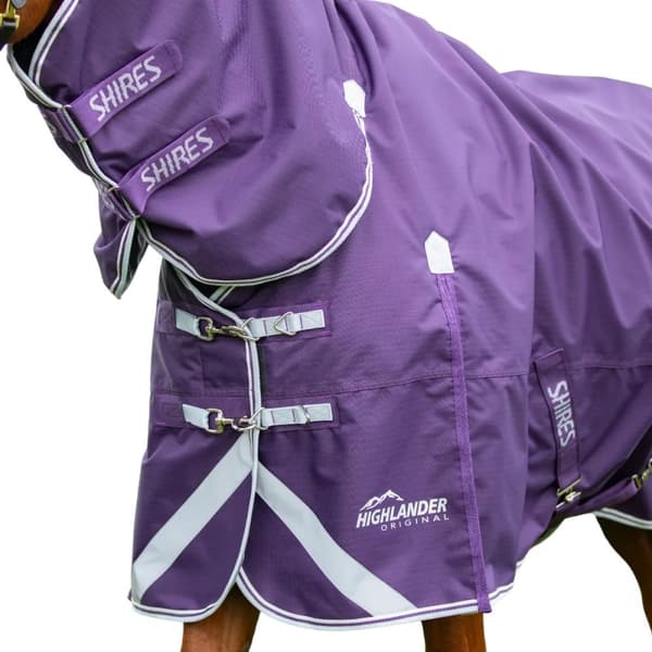 Shires Highlander Original 100 Combo Neck Horse Turnout Rug