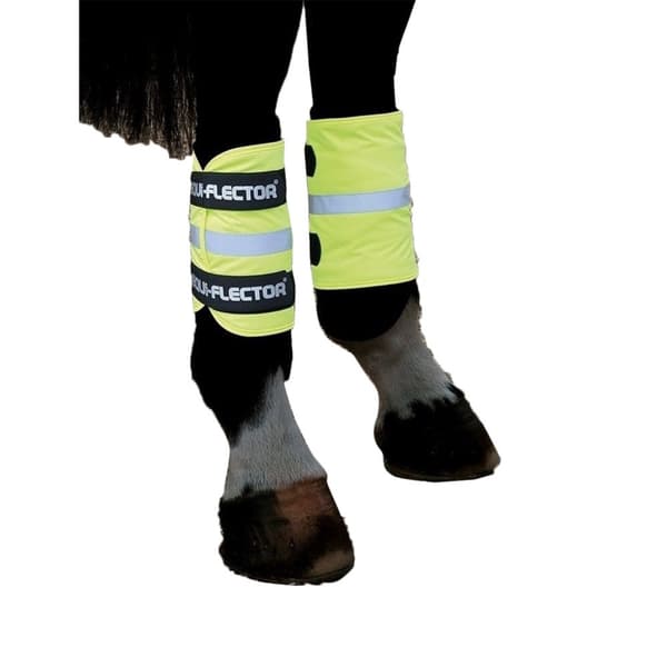 Equi-Flector Horse Wraps Yellow One Size
