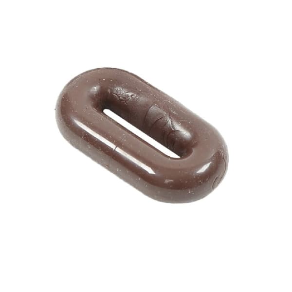 Shires Silicone Horse Martingale Stop Brown One Size