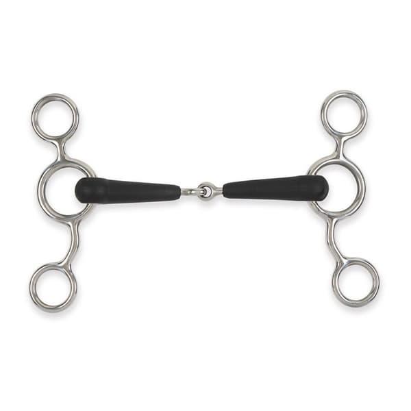 Equirubber Equikind+ Jointed Horse Tom Thumb Bit