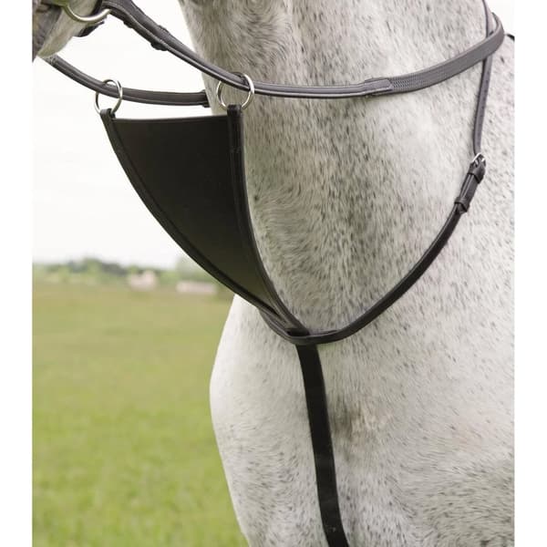 Blenheim Læder hest Bib Martingale