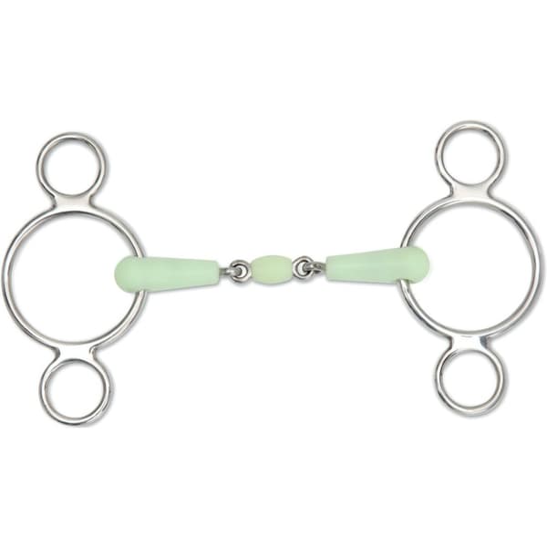 Shires Equikind Peanut Horse 2 Ring Gag Bit