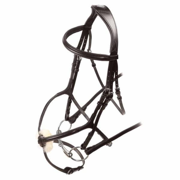 Velociti Læder Hest Grackle Bridle