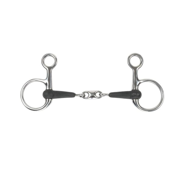 Shires Equikind+ Peanut Link Horse Hanging Cheek Snaffle Bit