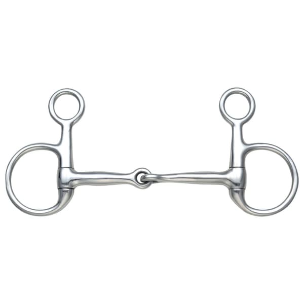 Shires Jointed Horse Hanging Cheek Snaffle Bit