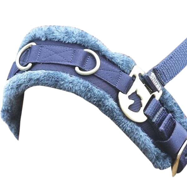 Shires Fleece Lined Plush Horse Lunge Cavesson