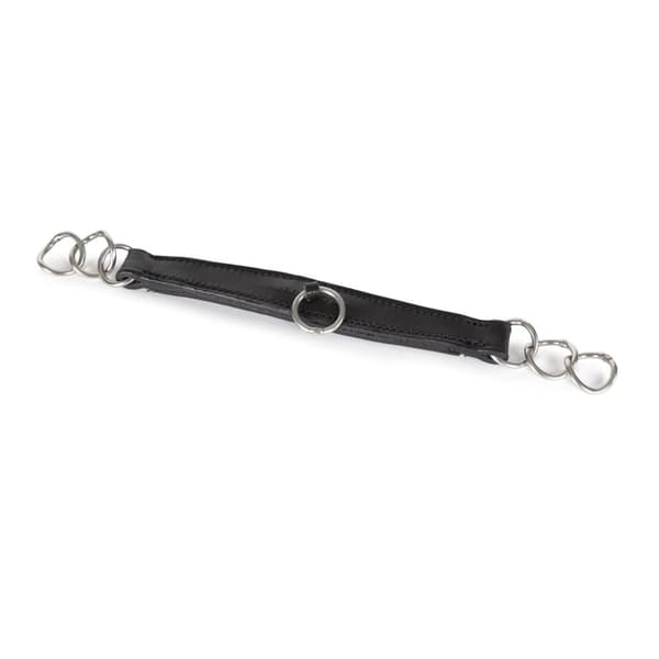 Blenheim Leather Horse Curb Chain Black Cob