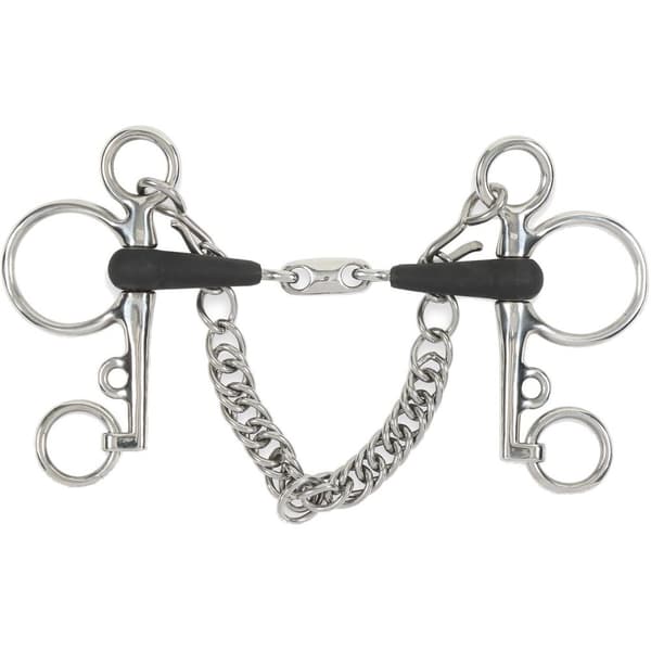 Equirubber Equikind+ Peanut Link Horse Pelham Bit