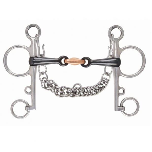 Shires Sweet Iron Double-Jointed Horse Pelham Bit