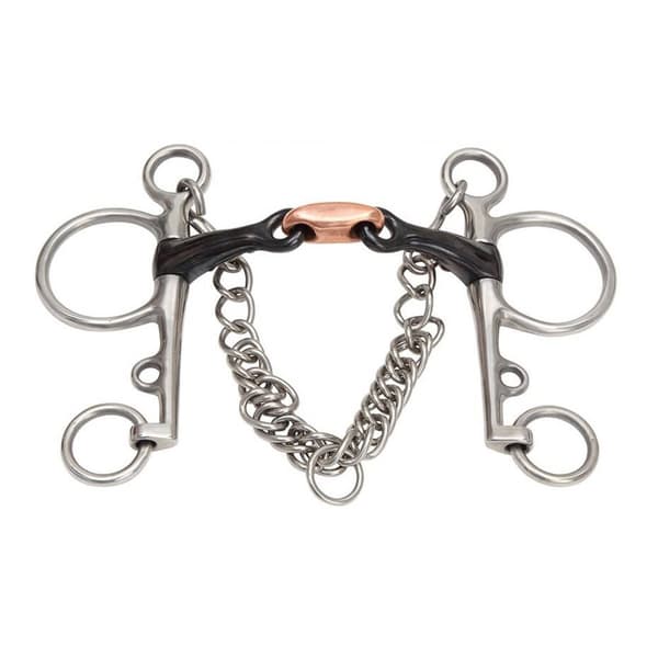 Shires Sweet Iron Double-Jointed Horse Pelham Bit