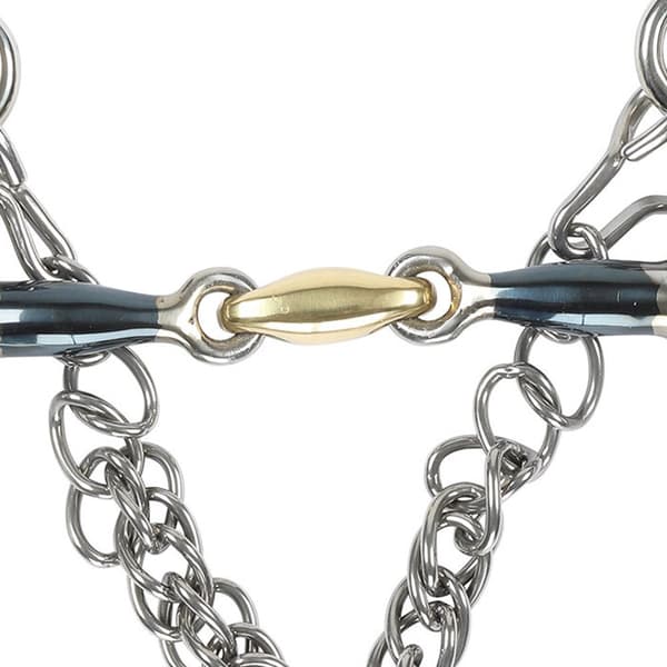 Shires Sweet Iron Lozenge Horse Pelham Bit