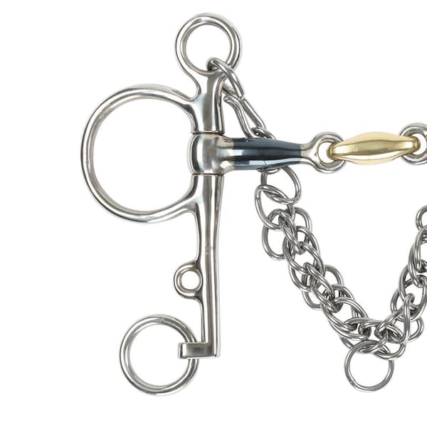 Shires Sweet Iron Lozenge hest Pelham Bit