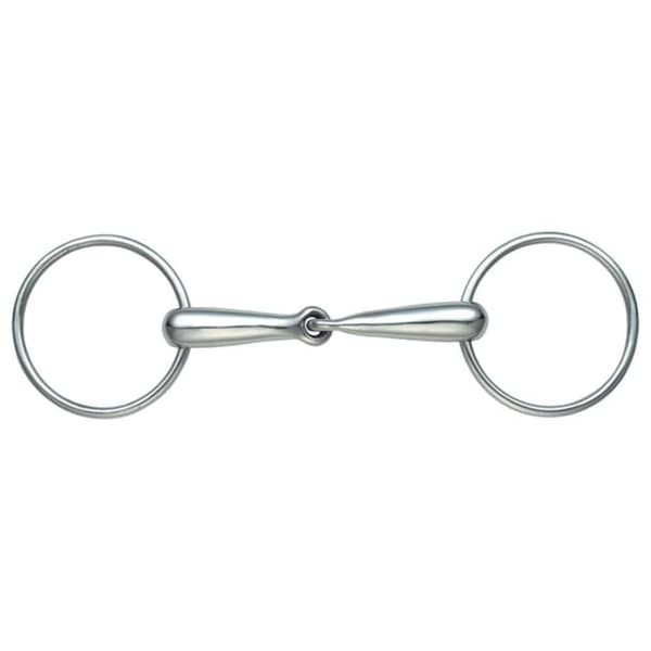 Shires Hollow Mouth Horse Race Snaffle Bit