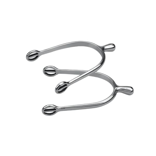 Shires Unisex Adult Ball End Spurs Silver One Size