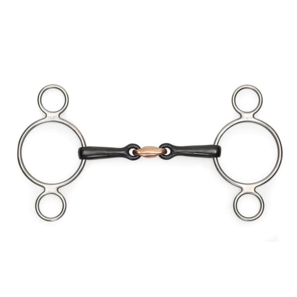 Shires Sweet Iron Horse 2 Ring Gag Bit