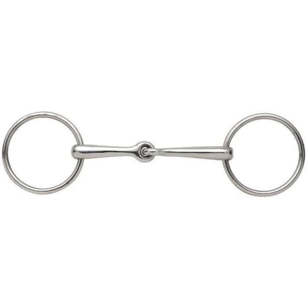 Shires Løs ring Snaffle Bit til heste