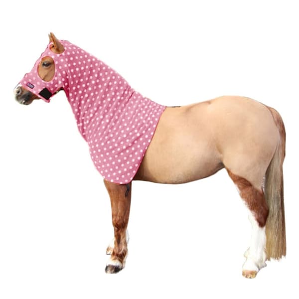 Supreme Products Dotty Fleece Horse Hood