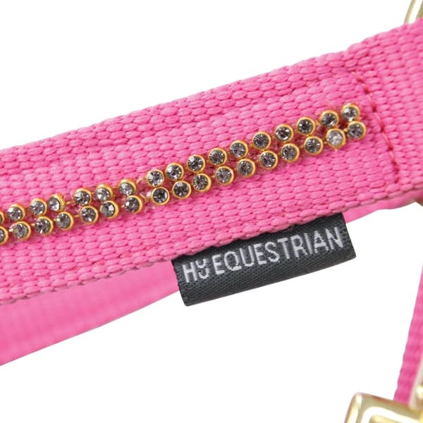 Hy Sparkle Horse Headcollar och Leadrope Set