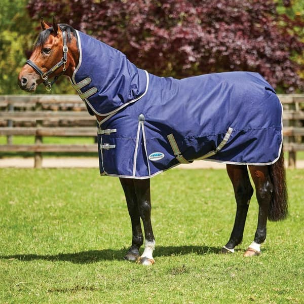 Weatherbeeta Comfitec Essential Lite Plus avtagbar hals häst Turnout Rug