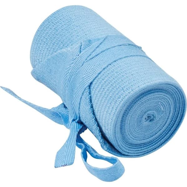 Roma Elastic Horse Tail Bandage Baby Blue One Size