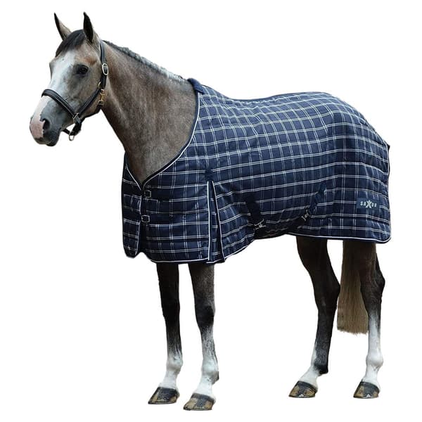 Saxon Standard-hals plaid Plaid Midweight Horse Stable Rug