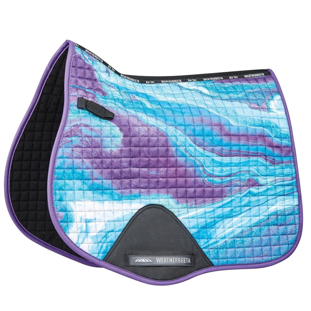 Weatherbeeta Prime All Purpose Marble Horse Saddlepad för hästar