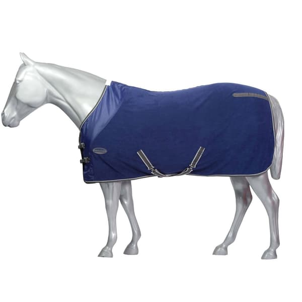 Weatherbeeta Standard-hals Fleece-hest køletæppe til heste